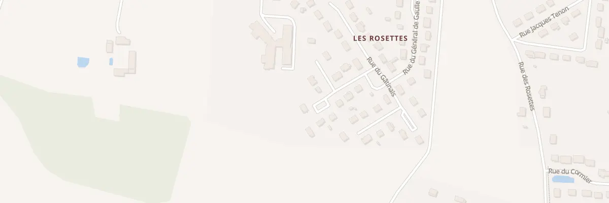 Plan du 10 Rue Josselin de Courtenay à Courtenay