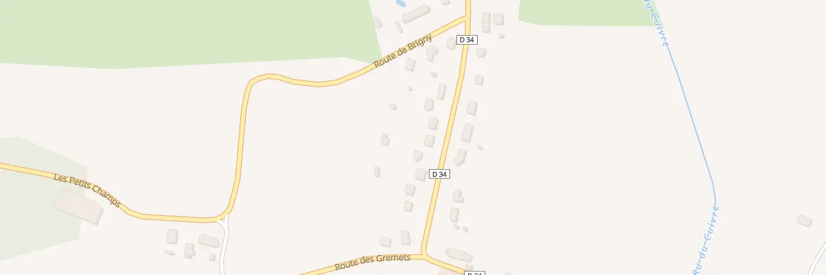 Plan du 12 Rte de Fontenouilles à Douchy-Montcorbon