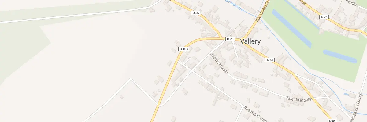 Plan du 3 Imp de la Scierie à Vallery
