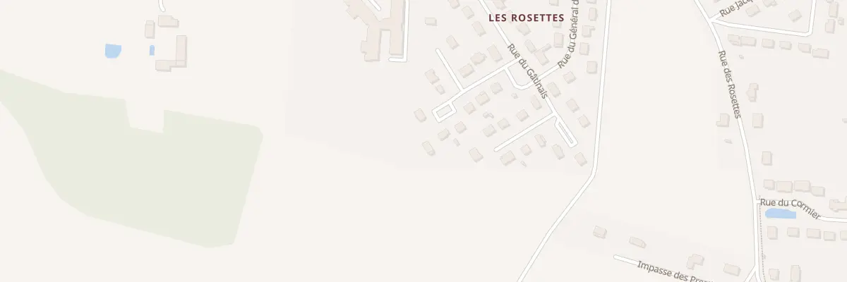 Plan du 11 Rue Josselin de Courtenay à Courtenay