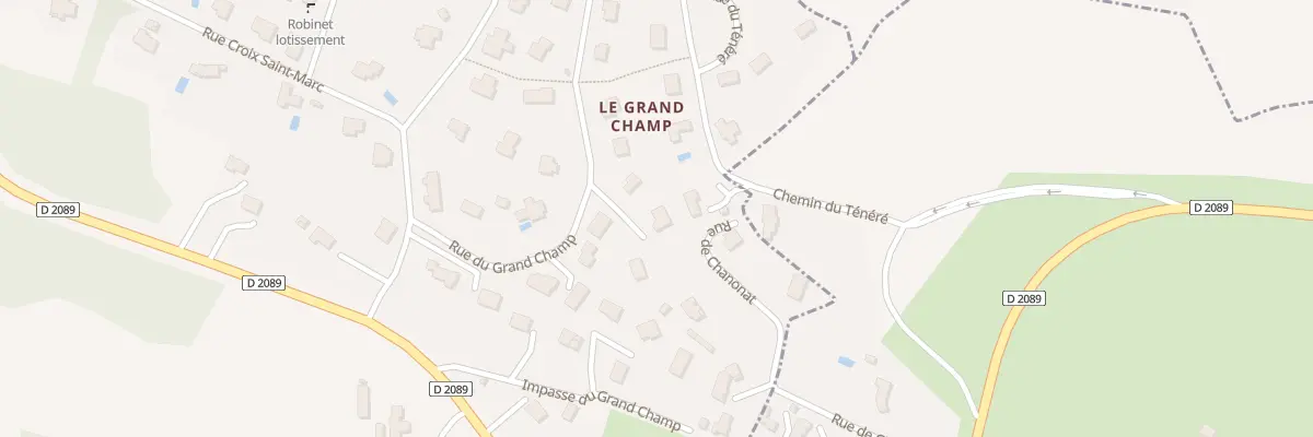 Plan du 3 Imp de Varennes Vge Theix à Saint-Genès-Champanelle