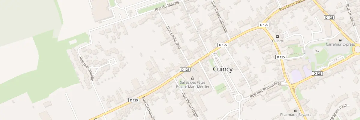 Plan du 36 Rue François Anicot à Cuincy