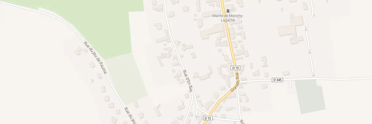 Plan du 13 Rue d’En Bas à Monchy-Lagache