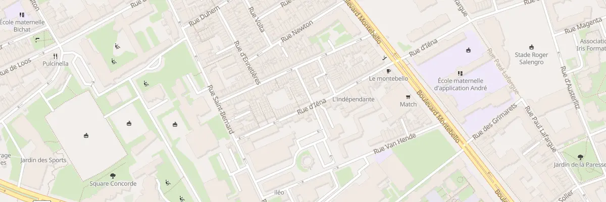 Plan du 171 Rue d’Iéna à Lille