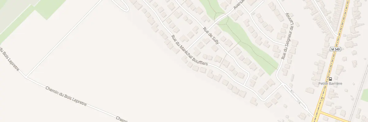 Plan du 29 Rue du Maréchal Boufflers à Wattignies