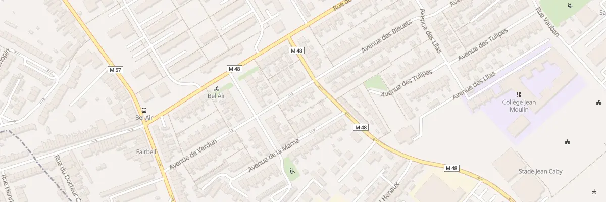 Plan du 7 Av de Verdun à Saint-André-lez-Lille