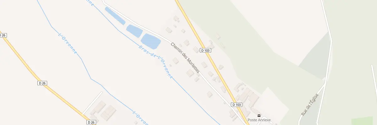 Plan du 19 Che des Morlettes à Vallery