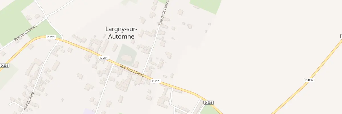 Plan du 7 Rue de la Pierre Dieu à Largny-sur-Automne
