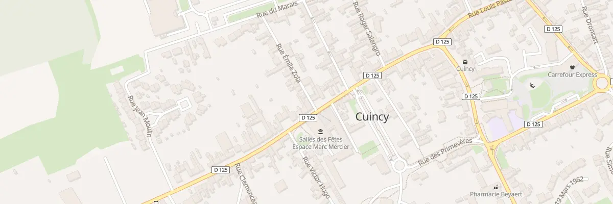 Plan du 2 Rue François Anicot à Cuincy