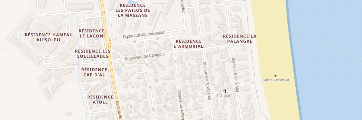 Plan du 34 Av du Vallespir à Argelès-sur-Mer