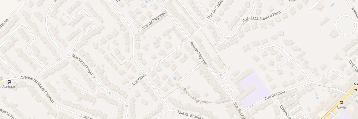 Plan du 355 Rue de l’Agrippin à Wambrechies