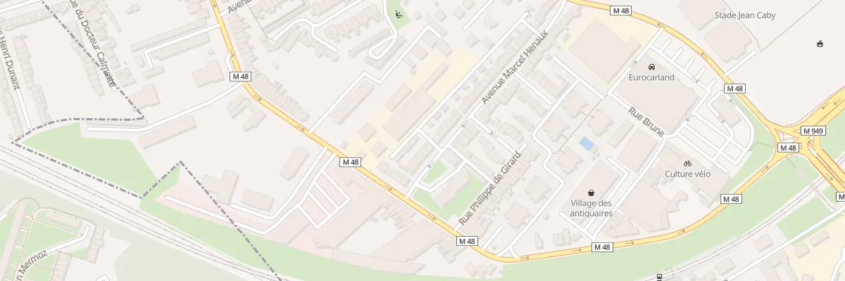 Plan du 9 Av Marcel Hénaux à Saint-André-lez-Lille