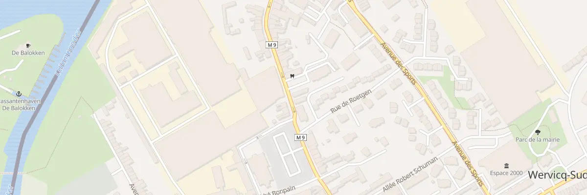Plan du 65 Rue de l’Industrie à Wervicq-Sud
