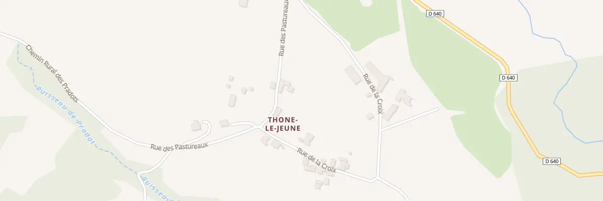 Plan du 5017 Thone Le Jeune à Grandeyrolles