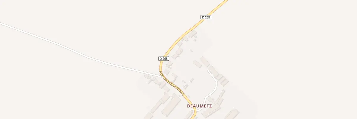 Plan du 11 Rue de Bouvincourt à Hancourt