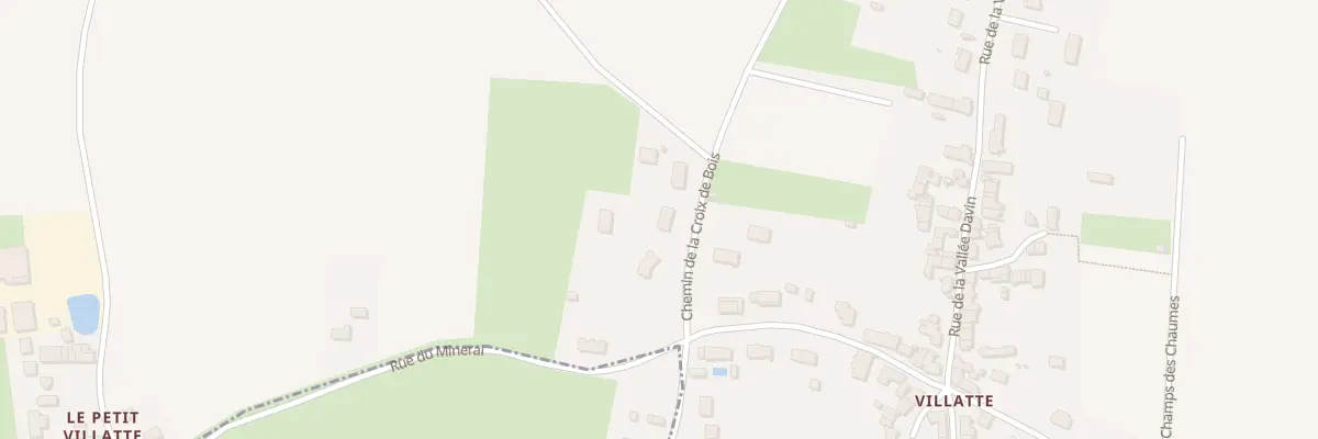 Plan du 7 Che de la Croix de Bois à Varennes-lès-Narcy