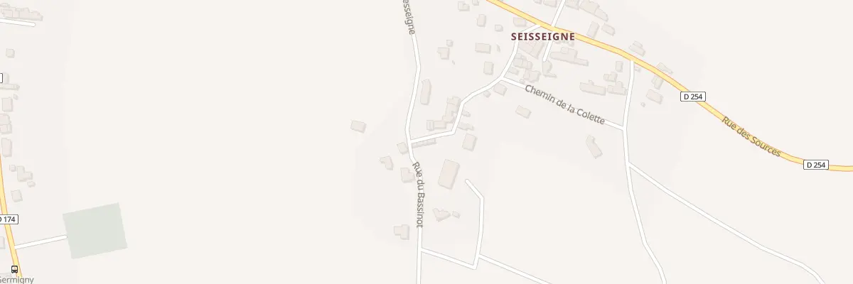 Plan du 18 Rue de Sesseigne à Germigny-sur-Loire
