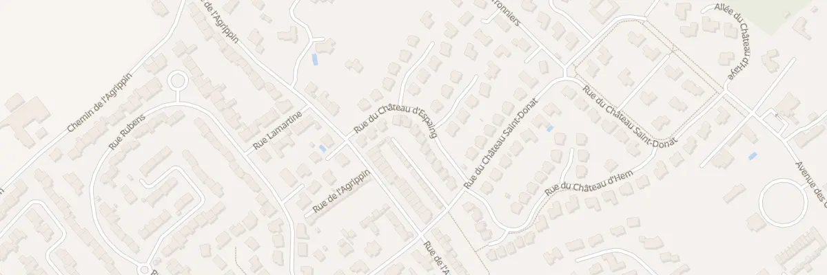 Plan du 13 Rue du Château d’Espaing à Wambrechies