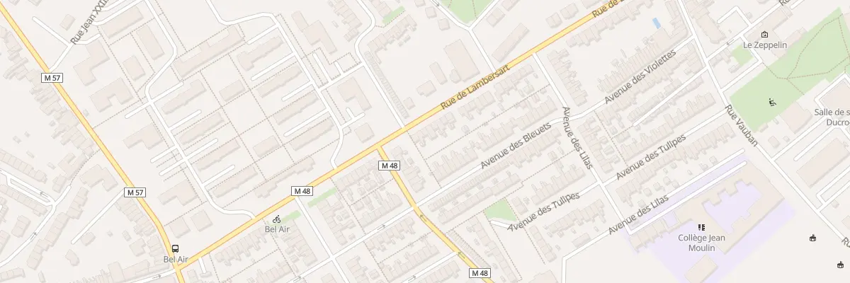 Plan du 95 Rue de Lambersart à Saint-André-lez-Lille