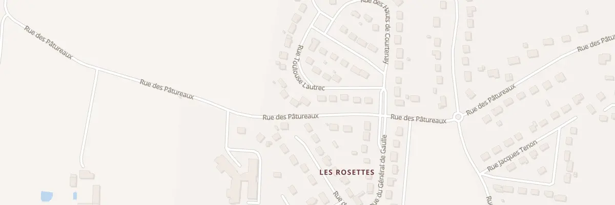 Plan du 9 Rue Toulouse Lautrec à Courtenay