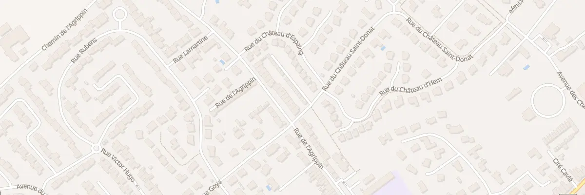 Plan du 404 Rue de l’Agrippin à Wambrechies