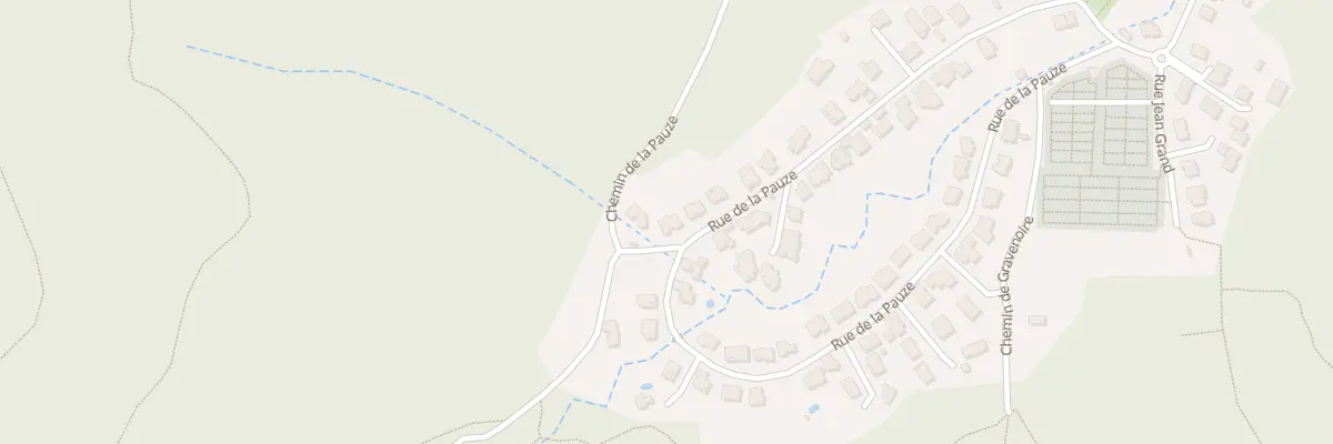 Plan du 38 Rue de la Pauze à Royat