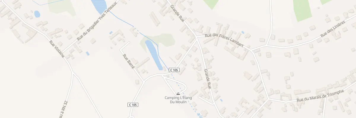 Plan du 54 Rue du Moulin à Salency