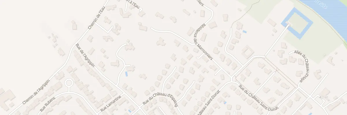 Plan du 34 Rue du Château d’Espaing à Wambrechies