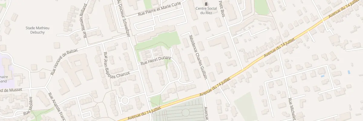Plan du 28 Rue Henri Dunant à Wattignies