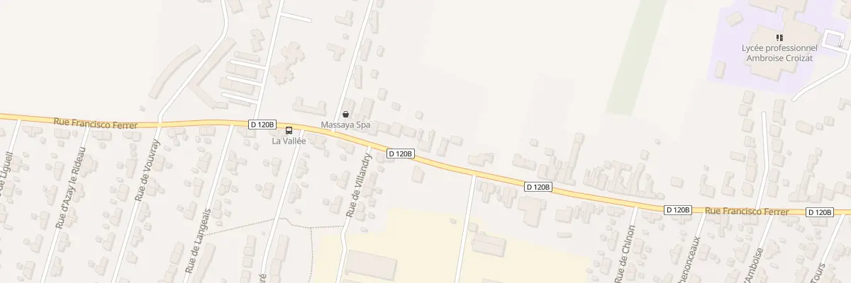 Plan du 98 Rue Francisco Ferrer à Auby