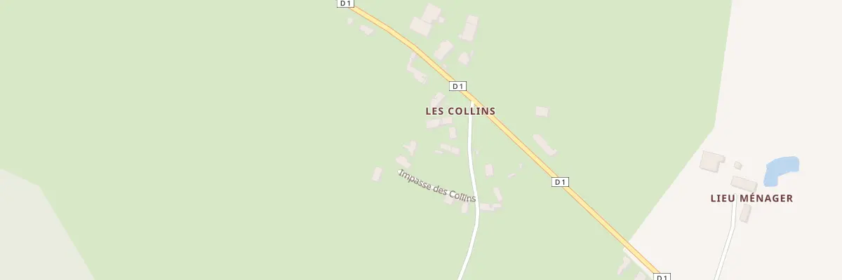 Plan du 6 Chem des Collins à Limoise