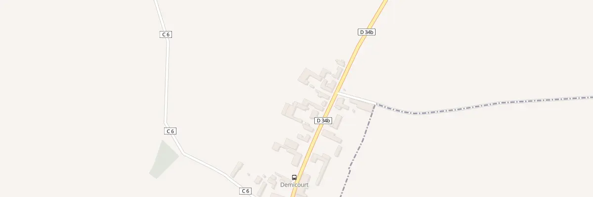 Plan du 35 Demicourt à Boursies