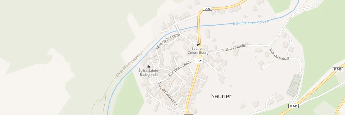 Plan du 8 Imp du Beal à Saurier