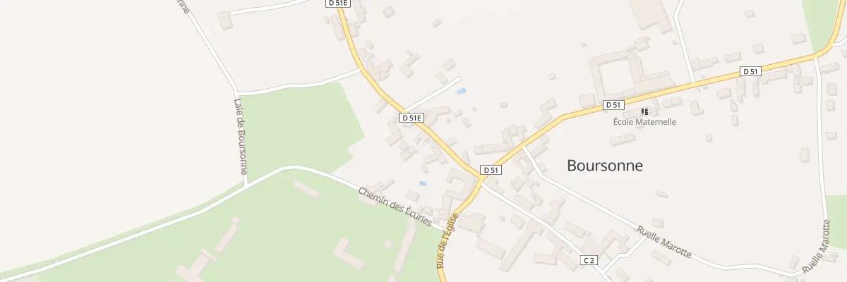 Plan du 9 Av de la Gare à Boursonne