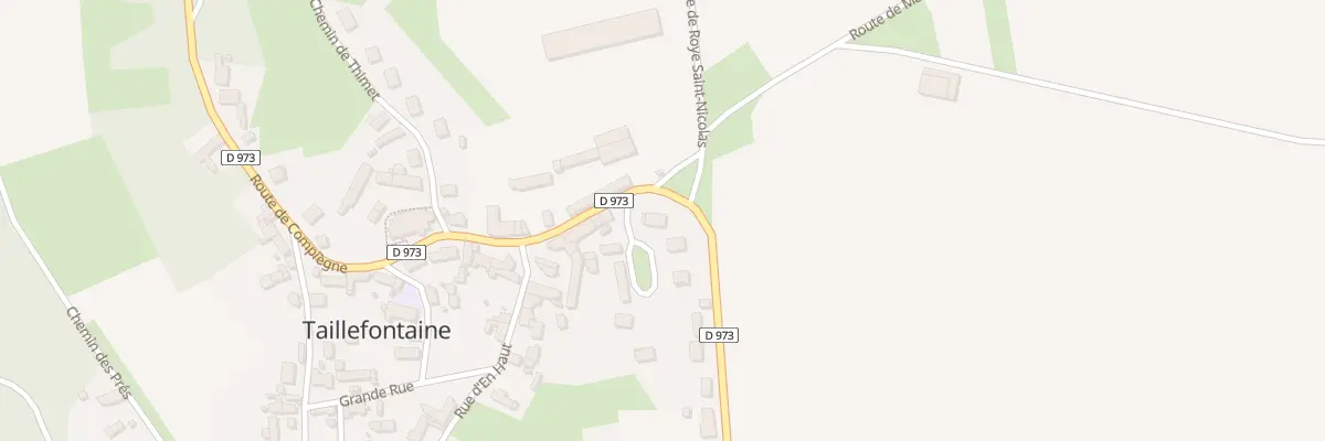 Plan du 8 Rte de Compiègne à Taillefontaine