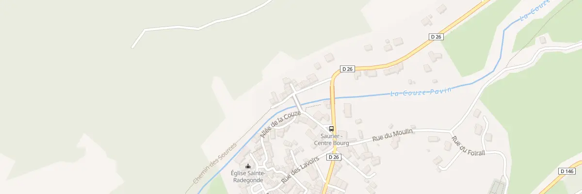 Plan du 2 Rue du Vieux Pont à Saurier
