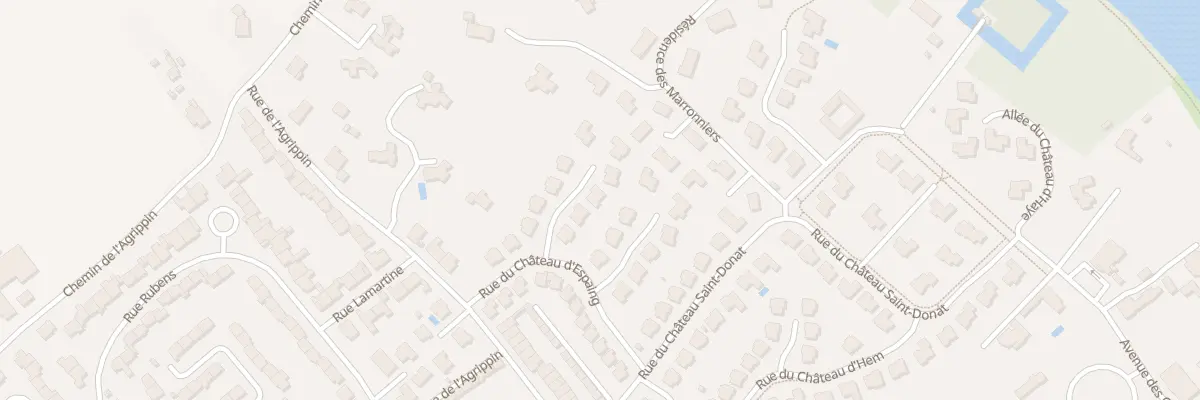 Plan du 24 Rue du Château d’Espaing à Wambrechies