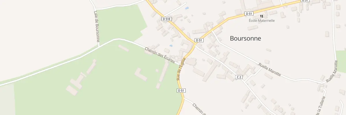 Plan du 2 Che des Ecuries à Boursonne