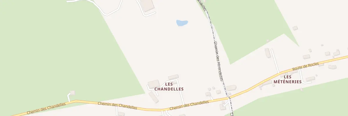 Plan du 5064 Les Chandelles à Tronget