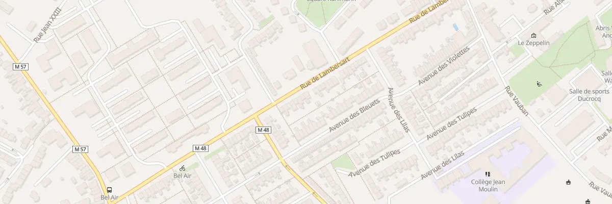 Plan du 85 Rue de Lambersart à Saint-André-lez-Lille