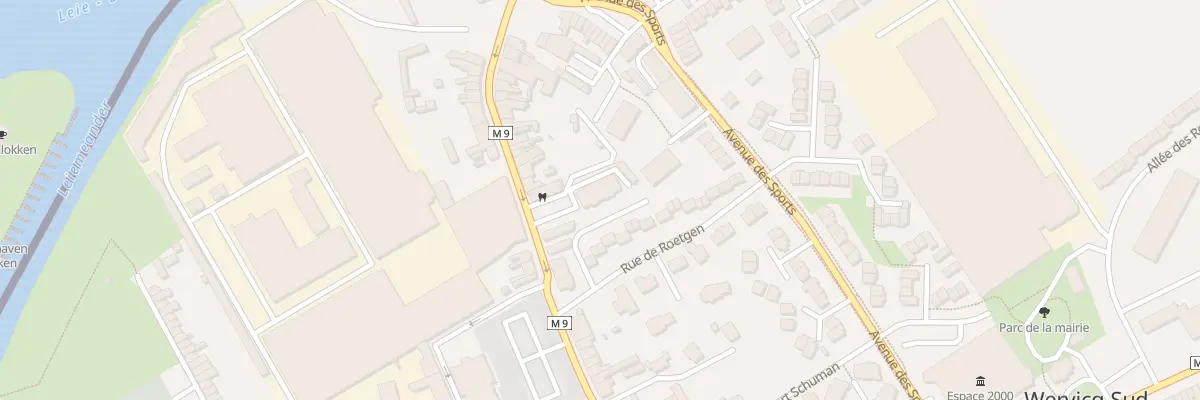 Plan du 51 Rue de l’Industrie à Wervicq-Sud
