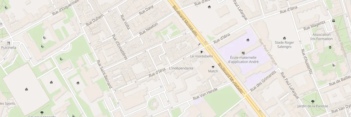 Plan du 151 Rue d’Iéna à Lille