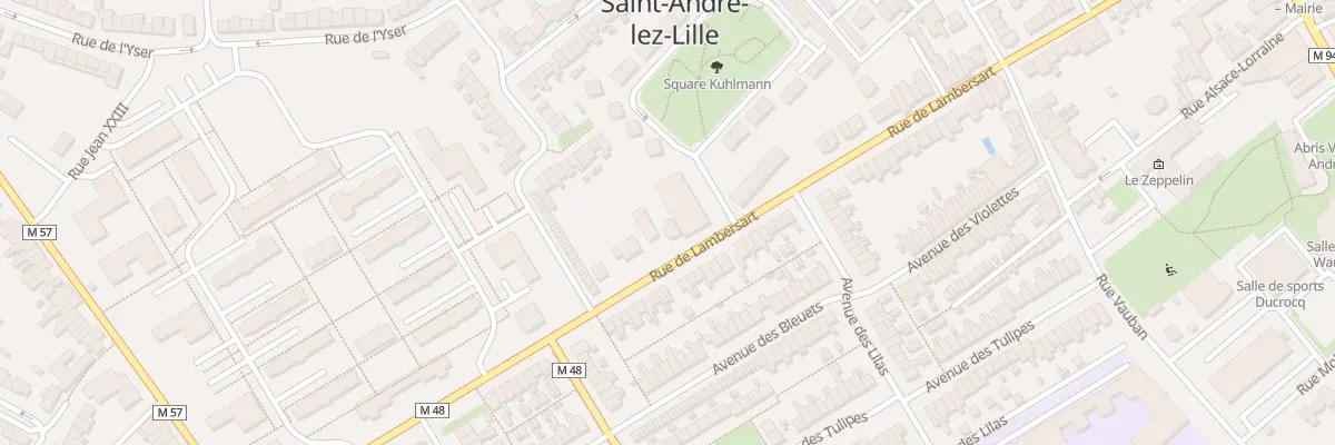 Plan du 64 Rue de Lambersart à Saint-André-lez-Lille