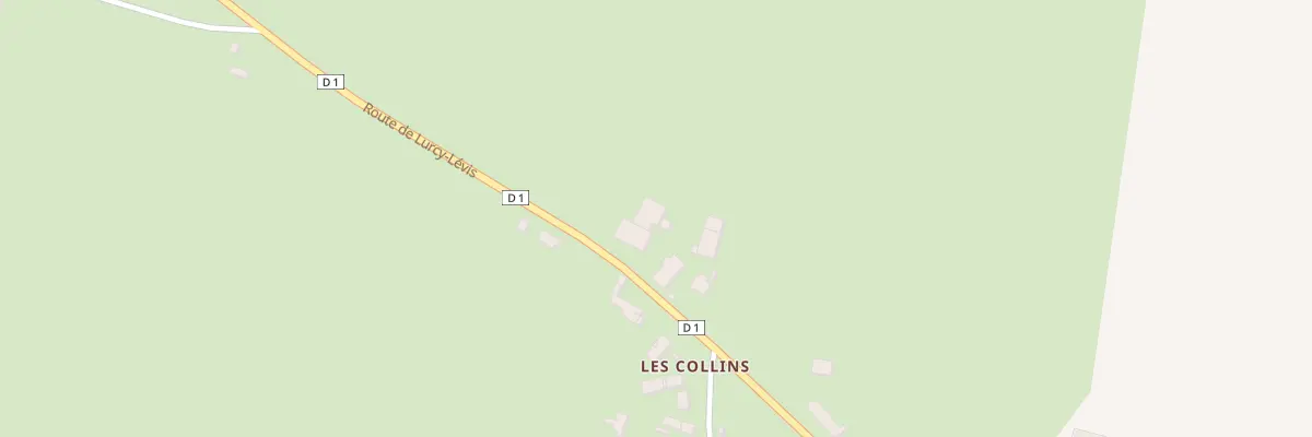 Plan du 4 Les Collins à Limoise