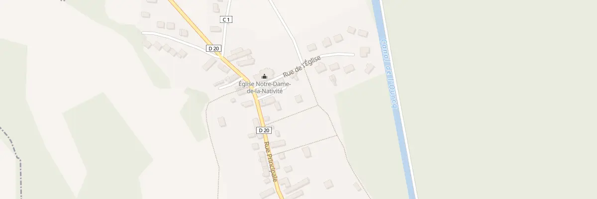 Plan du 2 Che du Tour de Ville à Varinfroy