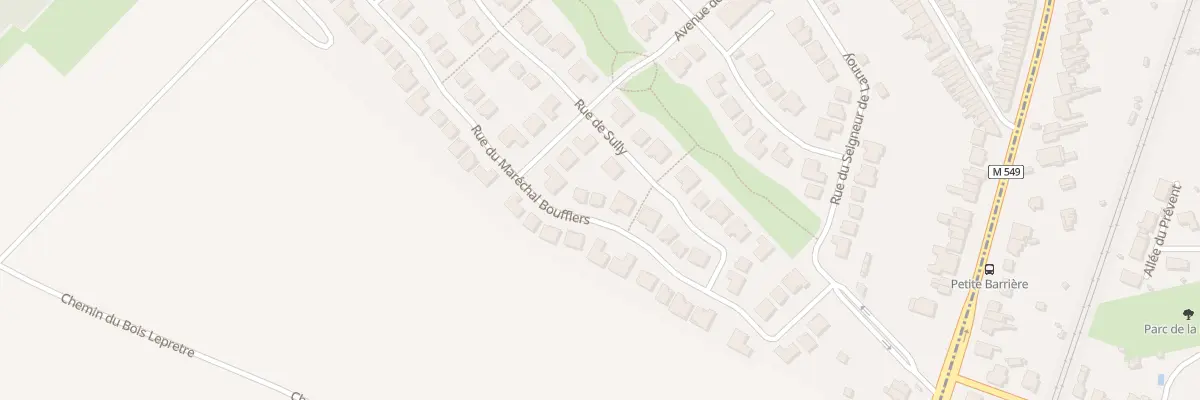 Plan du 18 Rue du Maréchal Boufflers à Wattignies