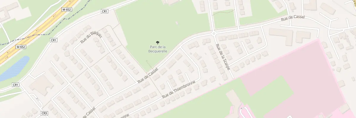 Plan du 64 Rue de Cassel à Marquette-lez-Lille