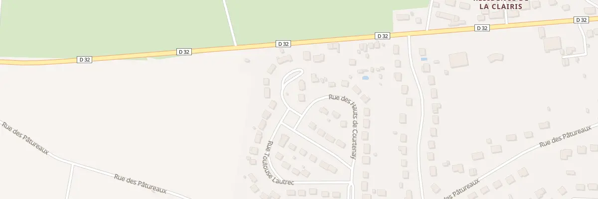 Plan du 26 Rue des Hauts de Courtenay à Courtenay