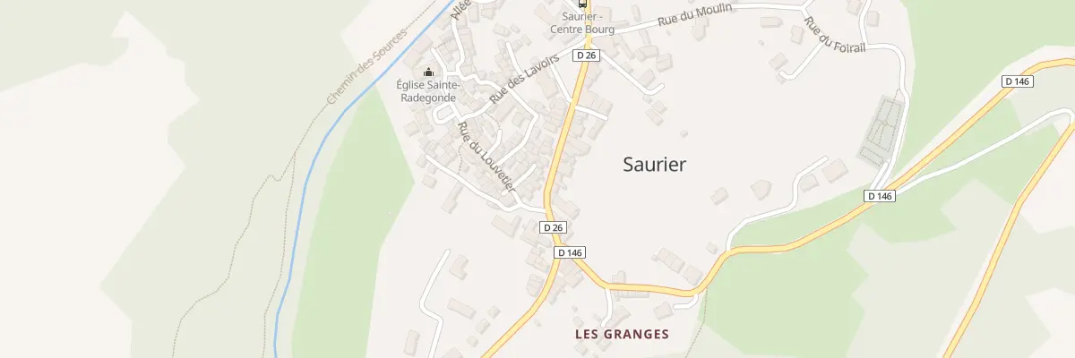 Plan du 29 Rue des Relais à Saurier