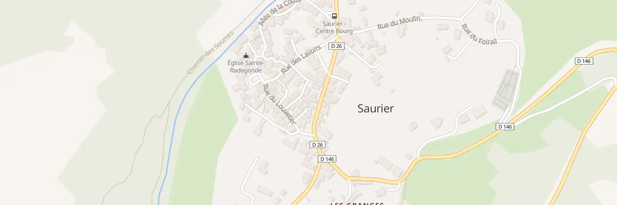 Plan du 21 Rue des Relais à Saurier
